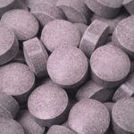 Taro Milkshake Kratom Tablets Pile