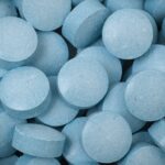 Tobias Lite Blues Kratom Tablets Pile