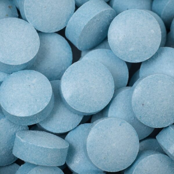 Tobias Lite Blues Kratom Tablets Pile