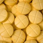 Kreleaf - Banana Pudding - MGM Tablets - Pile