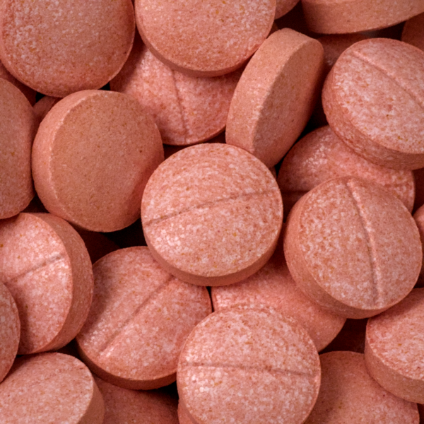 Kreleaf - Strawberry Kratom 7OH Tablets Pile