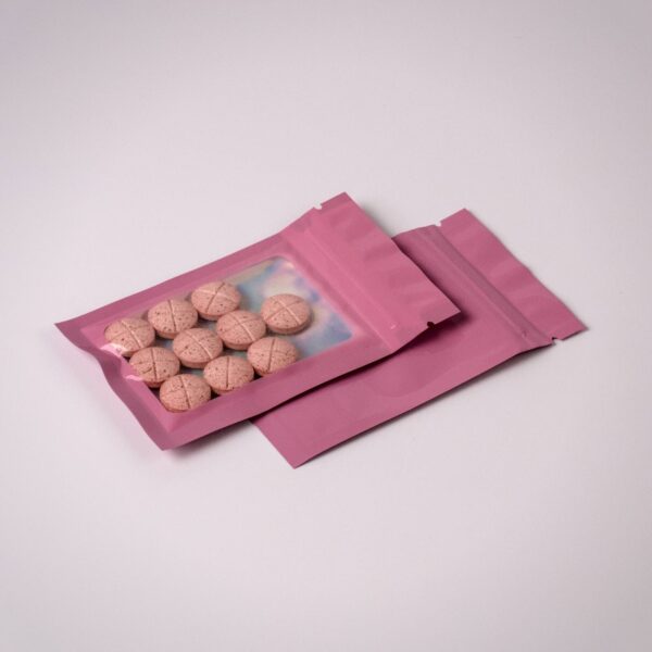 Pink Laffy Taffy 7-OH Tablets - Mylar Pink Laffy Taffy 7-OH Tablets - Mylar