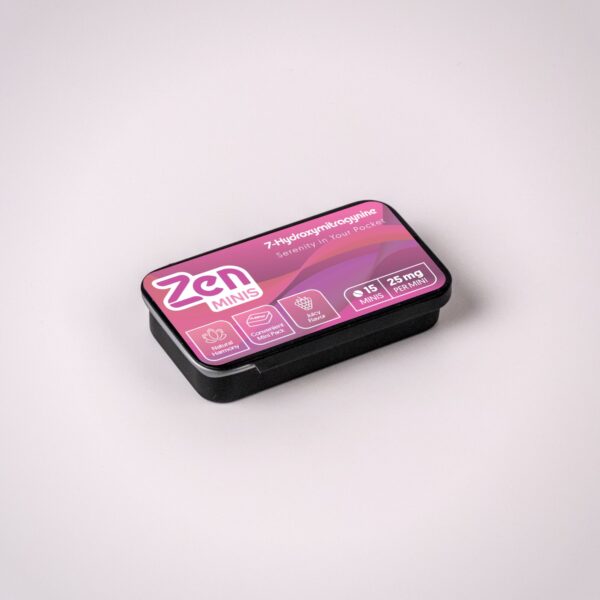 Zen Mints - Wild Berry - Tin with Label Zen Mints - Wild Berry - Tin with Label